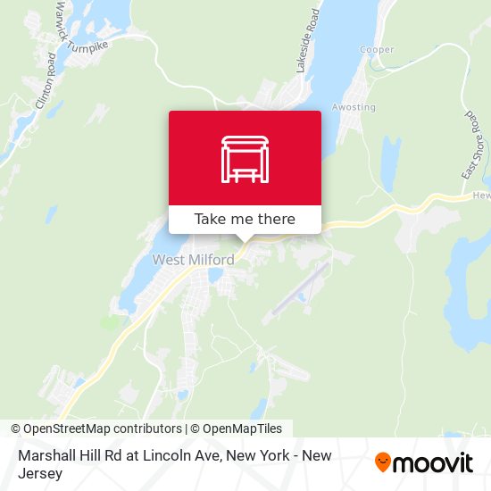 Marshall Hill Rd at Lincoln Ave map