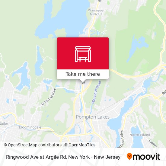 Mapa de Ringwood Ave at Argile Rd