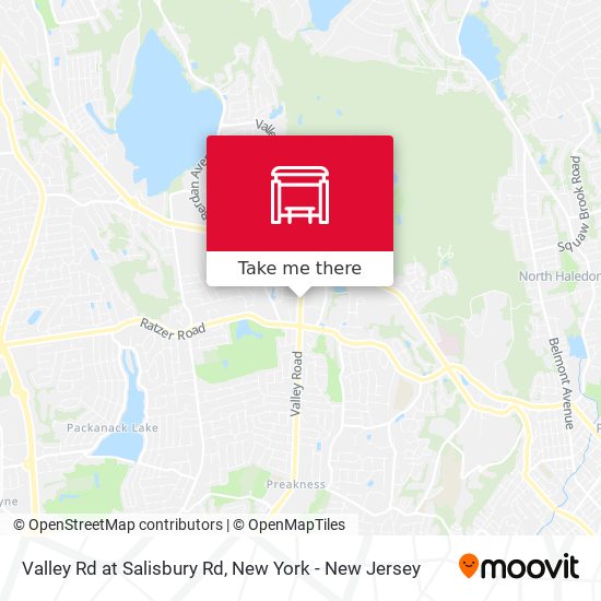Mapa de Valley Rd at Salisbury Rd
