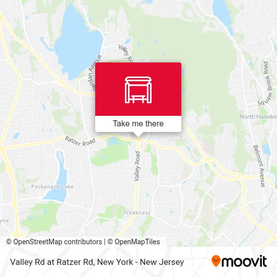 Valley Rd at Ratzer Rd map