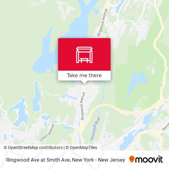 Mapa de Ringwood Ave at Smith Ave
