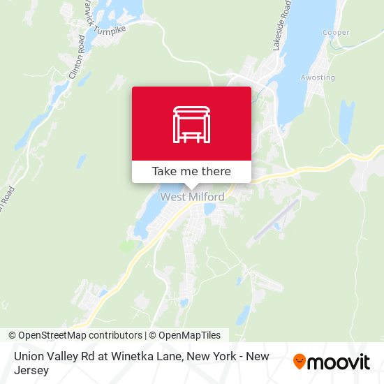 Mapa de Union Valley Rd at Winetka Lane