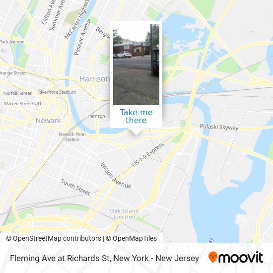 Mapa de Fleming Ave at Richards St