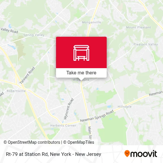 Rt-79 at Station Rd map