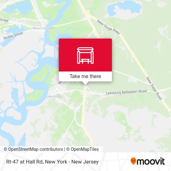 Rt-47 at Hall Rd map