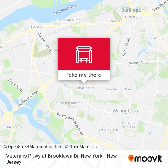 Mapa de Veterans Pkwy at Brooklawn Dr