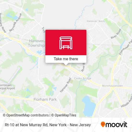 Rt-10 at New Murray Rd map