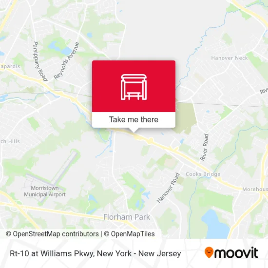 Rt-10 at Williams Pkwy map