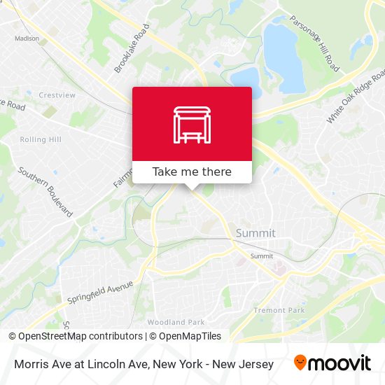 Mapa de Morris Ave at Lincoln Ave