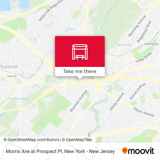 Mapa de Morris Ave at Prospect Pl