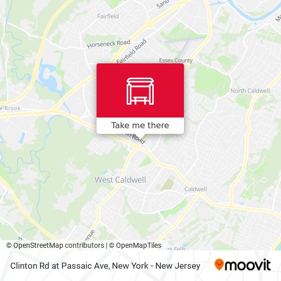 Mapa de Clinton Rd at Passaic Ave