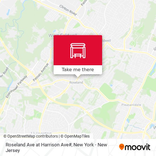 Roseland Ave at Harrison Ave# map