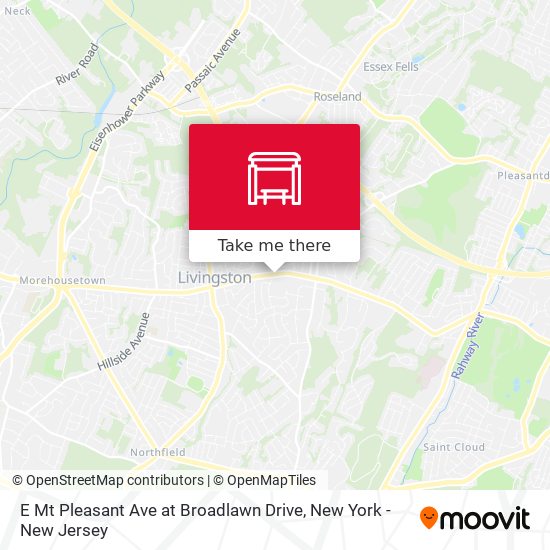 E Mt Pleasant Ave at Broadlawn Drive map