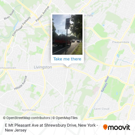 Mapa de E Mt Pleasant Ave at Shrewsbury Drive