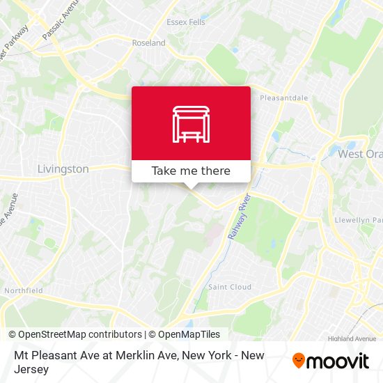 Mt Pleasant Ave at Merklin Ave map