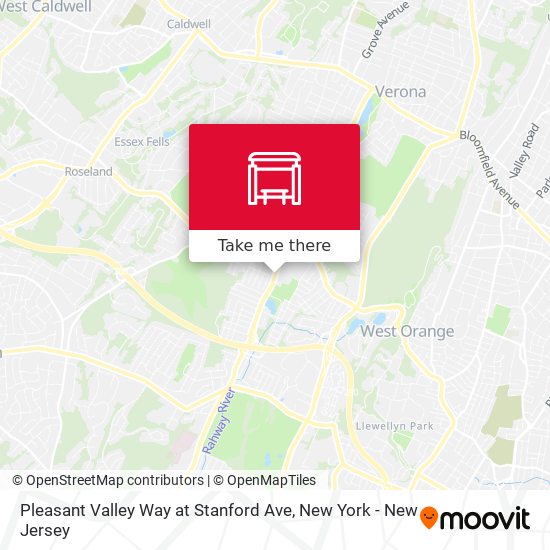Mapa de Pleasant Valley Way at Stanford Ave
