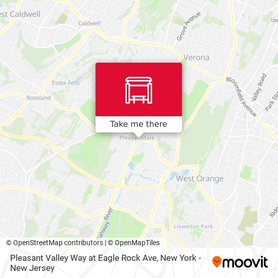 Pleasant Valley Way at Eagle Rock Ave map