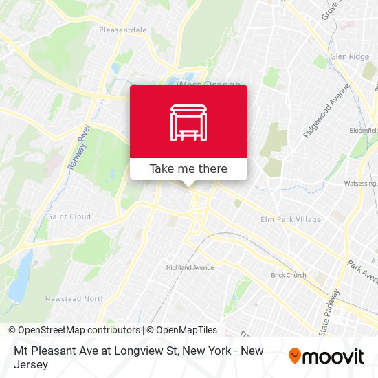 Mapa de Mt Pleasant Ave at Longview St