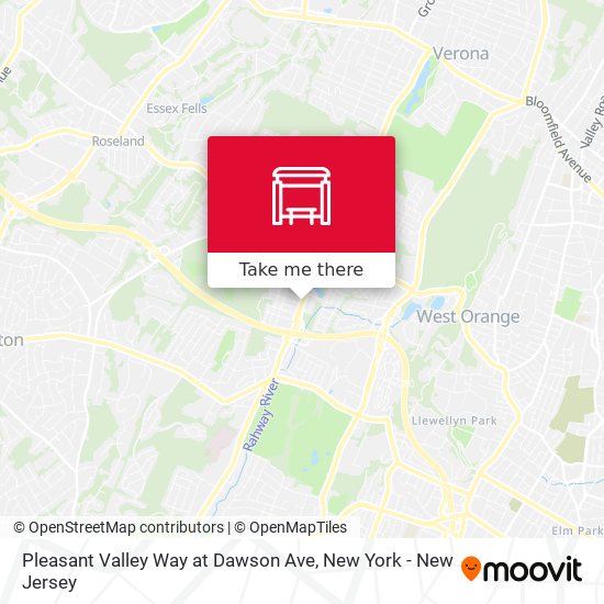 Pleasant Valley Way at Dawson Ave map