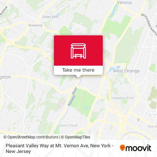 Pleasant Valley Way at Mt. Vernon Ave map