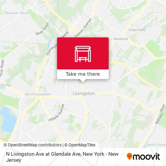 N Livingston Ave at Glendale Ave map