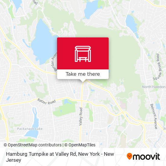 Mapa de Hamburg Turnpike at Valley Rd