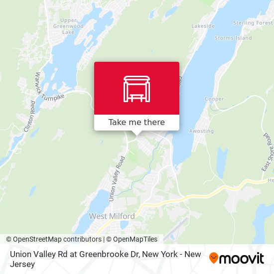 Union Valley Rd at Greenbrooke Dr map