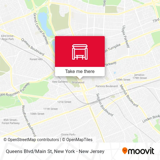 Queens Blvd/Main St map