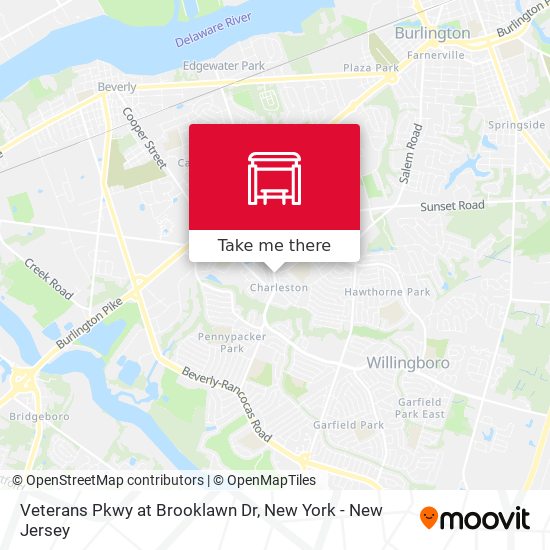 Mapa de Veterans Pkwy at Brooklawn Dr