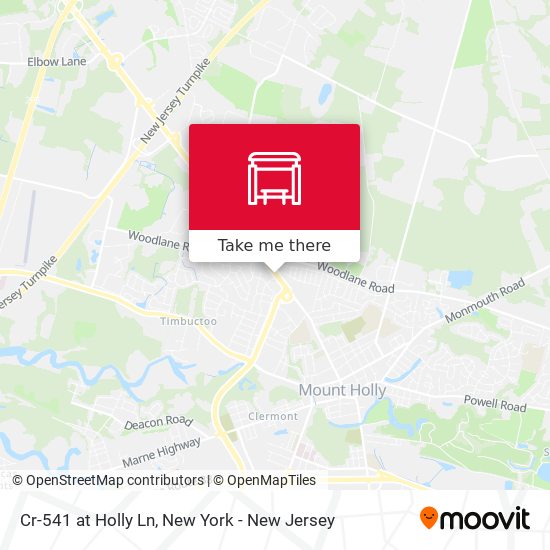 Mapa de Cr-541 at Holly Ln