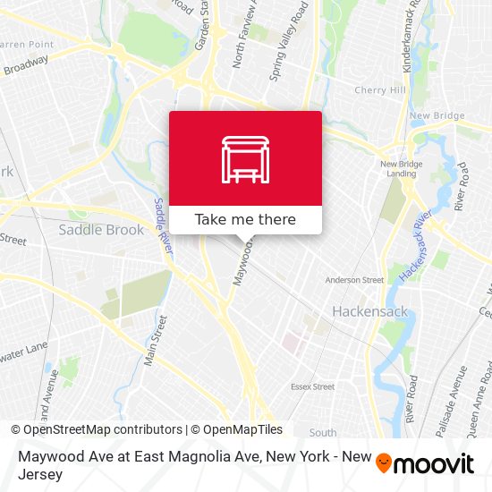Mapa de Maywood Ave at East Magnolia Ave