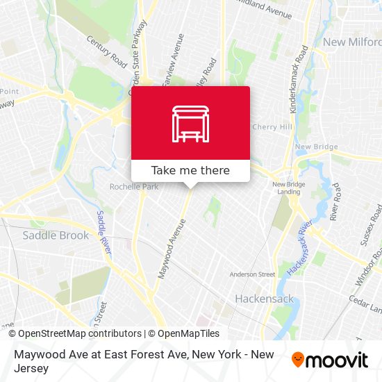 Mapa de Maywood Ave at East Forest Ave
