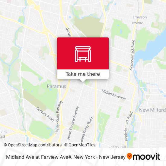Midland Ave at Farview Ave# map