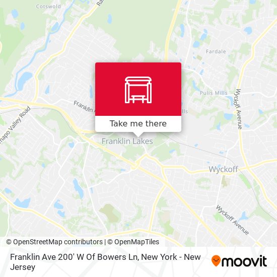 Franklin Ave 200' W Of Bowers Ln map