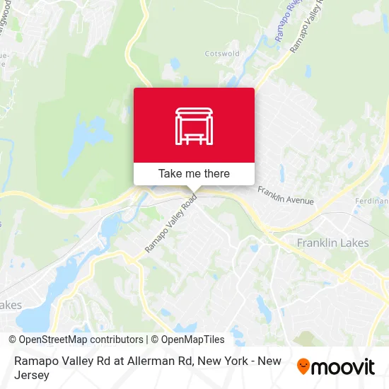 Ramapo Valley Rd at Allerman Rd map