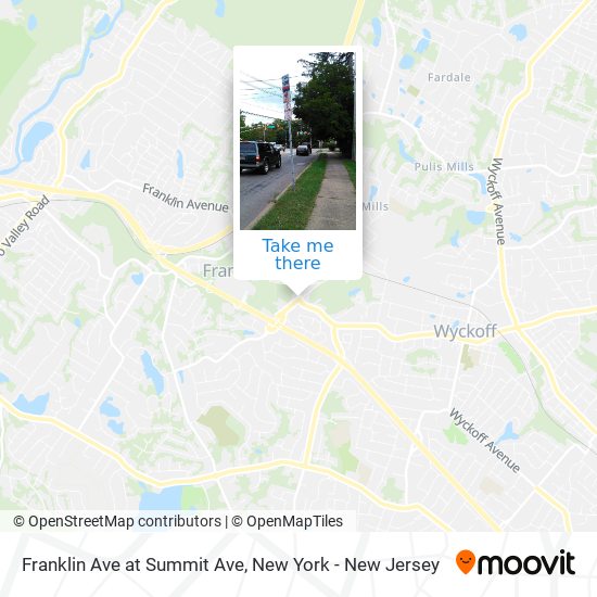 Mapa de Franklin Ave at Summit Ave