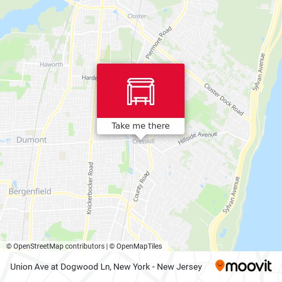 Mapa de Union Ave at Dogwood Ln