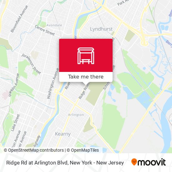 Mapa de Ridge Rd at Arlington Blvd