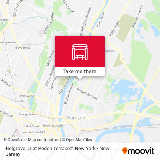 Belgrove Dr at Peden Terrace# map