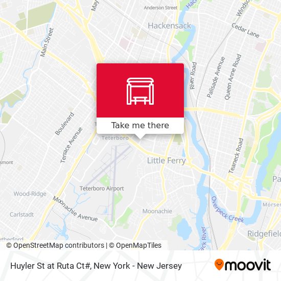Mapa de Huyler St at Ruta Ct#