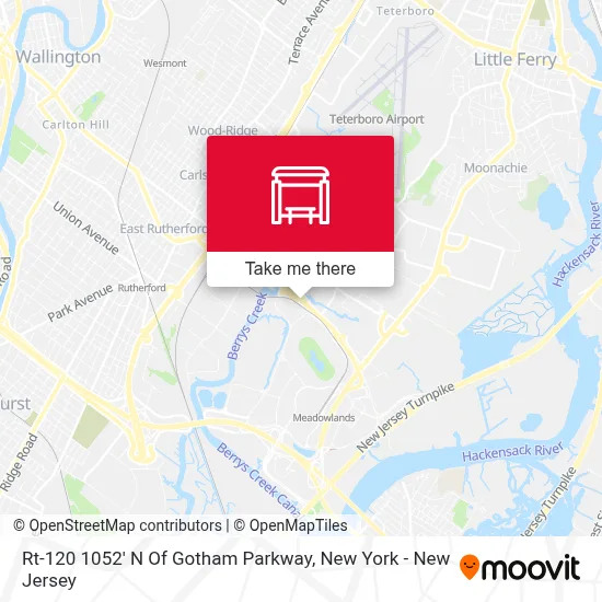Rt-120 1052' N Of Gotham Parkway map