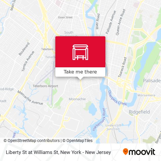 Mapa de Liberty St at Williams St