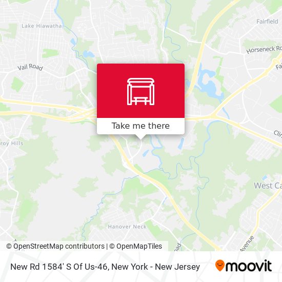 Mapa de New Rd 1584' S Of Us-46