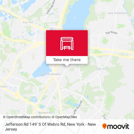Mapa de Jefferson Rd 149' S Of Webro Rd