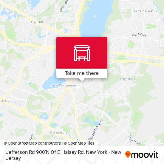 Jefferson Rd 900'N Of E Halsey Rd map