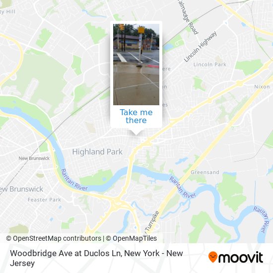 Mapa de Woodbridge Ave at Duclos Ln