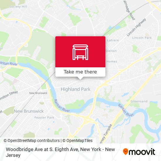 Woodbridge Ave at S. Eighth Ave map