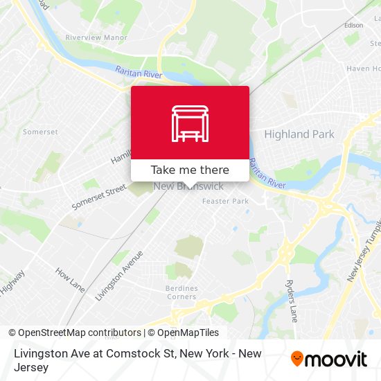 Mapa de Livingston Ave at Comstock St