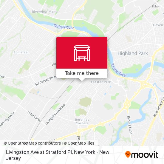 Mapa de Livingston Ave at Stratford Pl