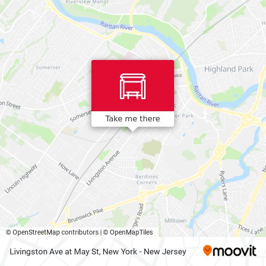 Mapa de Livingston Ave at May St